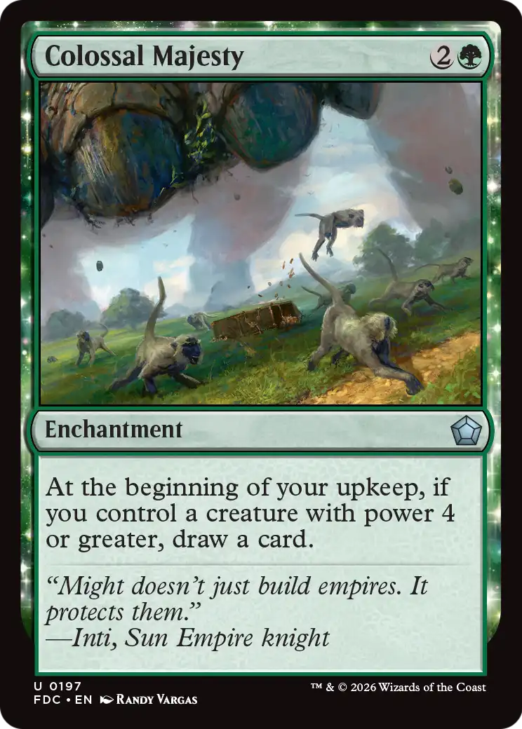 Colossal Majesty [Foundations Commander] | Gamers Paradise