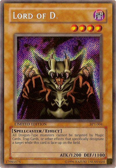 Lord of D. [BPT-004] Secret Rare | Gamers Paradise