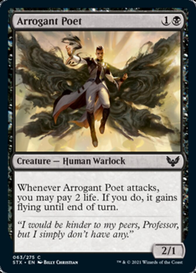 Arrogant Poet [Strixhaven: School of Mages] | Gamers Paradise