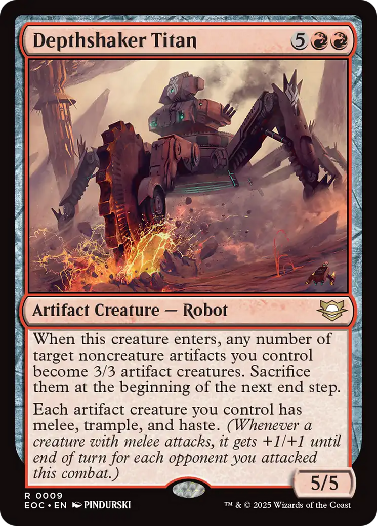 Depthshaker Titan [Edge of Eternities Commander] | Gamers Paradise