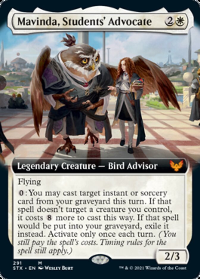 Mavinda, Students' Advocate (Extended Art) [Strixhaven: School of Mages] | Gamers Paradise