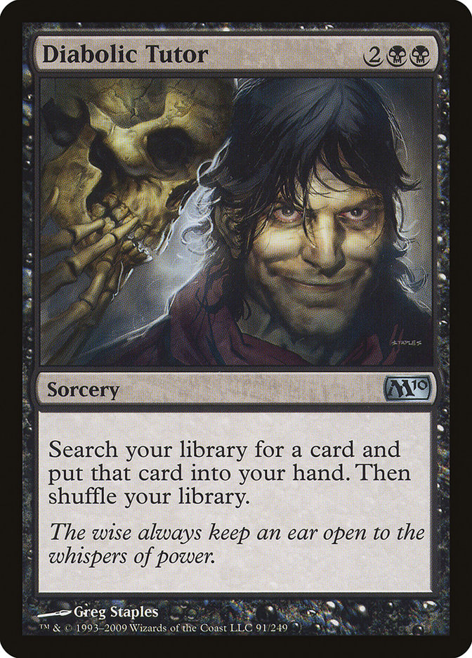 Diabolic Tutor [Magic 2010] | Gamers Paradise
