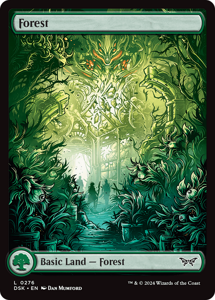 Forest (276) - Full Art [Duskmourn: House of Horror] | Gamers Paradise