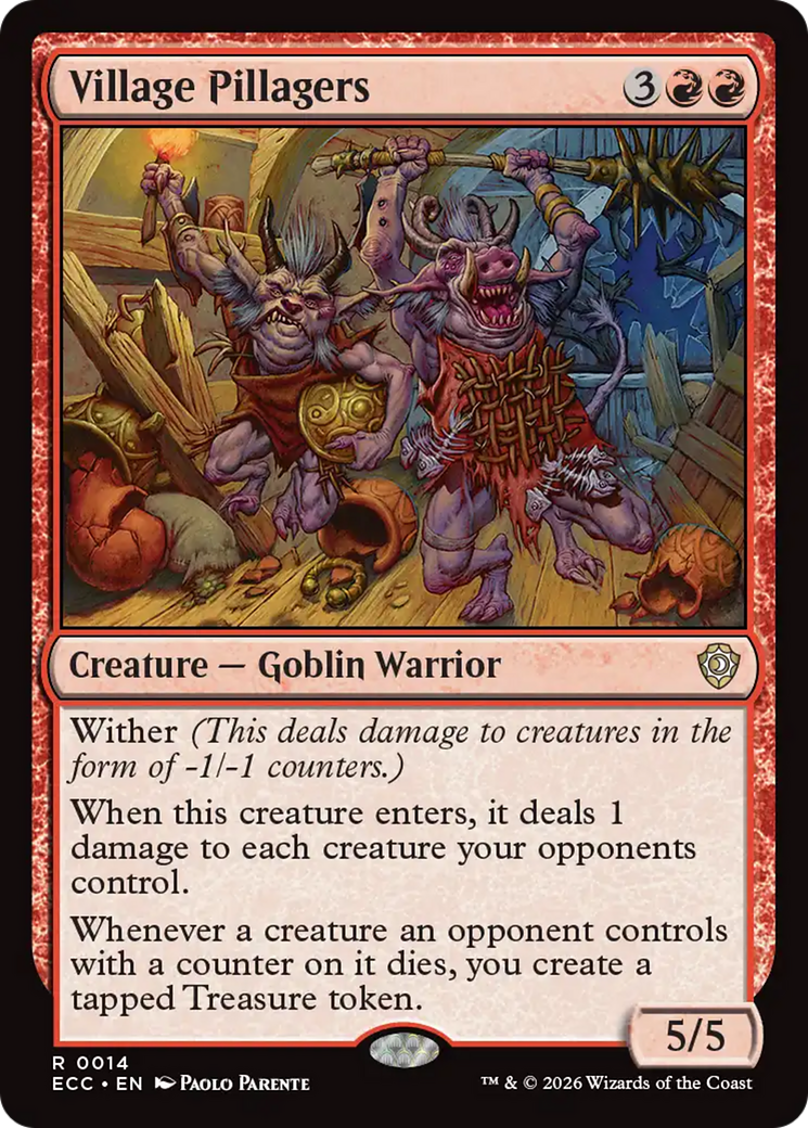 Village Pillagers [Lorwyn Eclipsed Commander] | Gamers Paradise