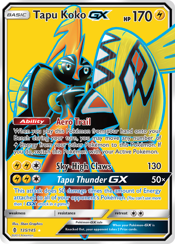 Tapu Koko GX (135/145) [Sun & Moon: Guardians Rising] | Gamers Paradise