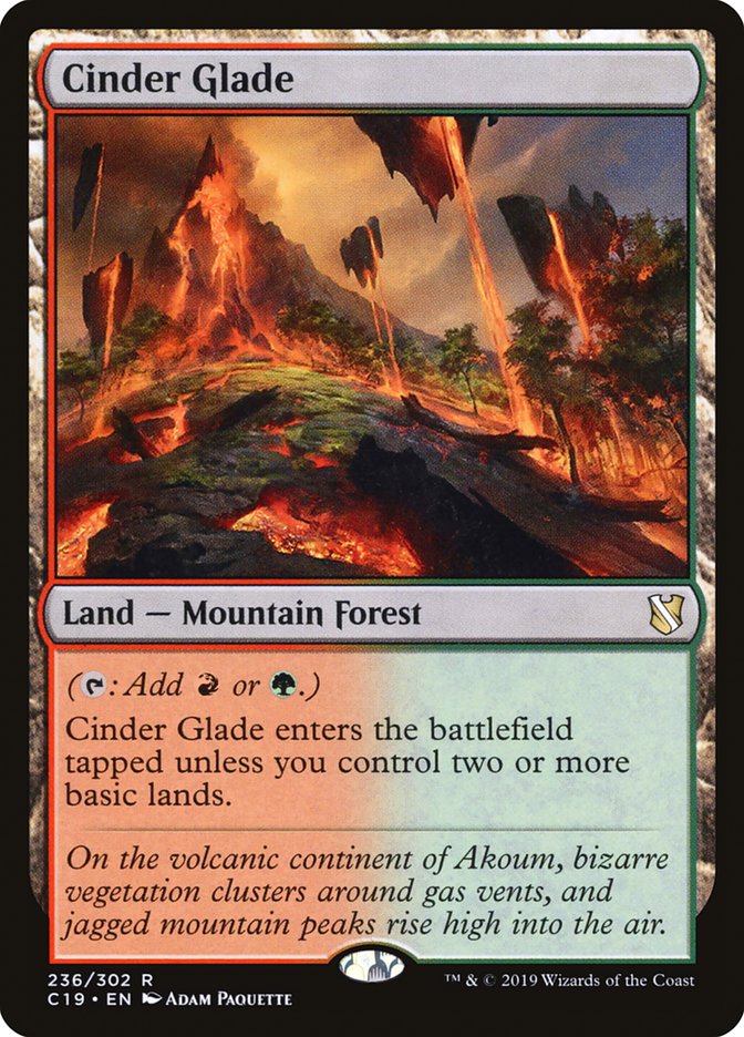 Cinder Glade [Commander 2019] | Gamers Paradise