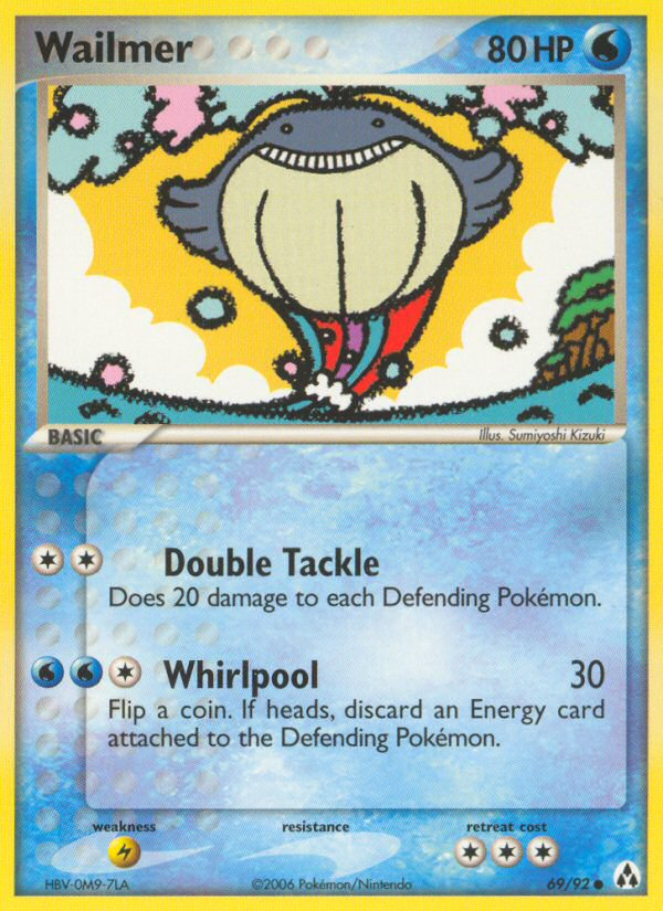 Wailmer (69/92) [EX: Legend Maker] | Gamers Paradise
