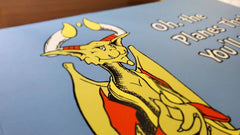 "Oh, the Planes That You'll Walk" Nicky playmat | Gamers Paradise
