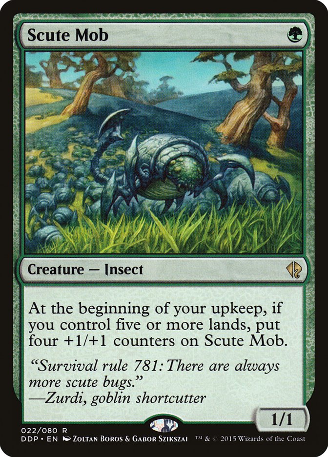 Scute Mob [Duel Decks: Zendikar vs. Eldrazi] | Gamers Paradise