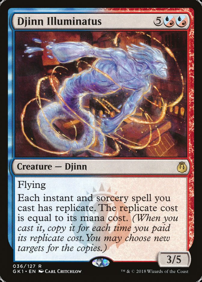 Djinn Illuminatus [Guilds of Ravnica Guild Kit] | Gamers Paradise