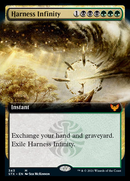 Harness Infinity (Extended Art) [Strixhaven: School of Mages] | Gamers Paradise