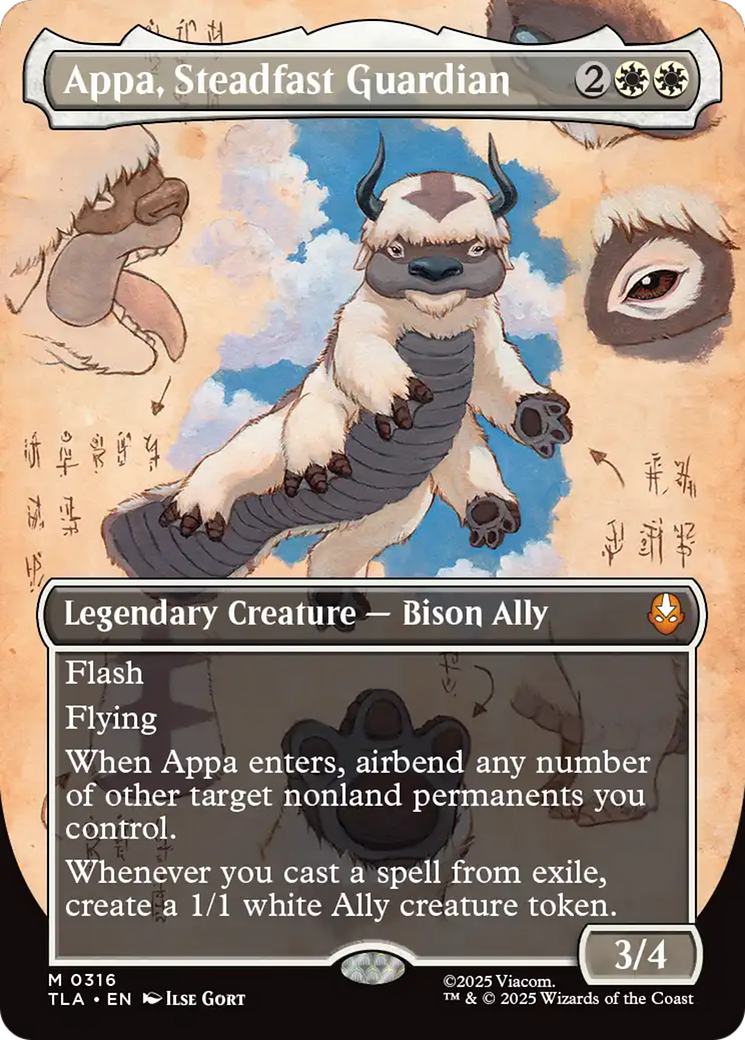 Appa, Steadfast Guardian (Borderless) [Avatar: The Last Airbender] | Gamers Paradise