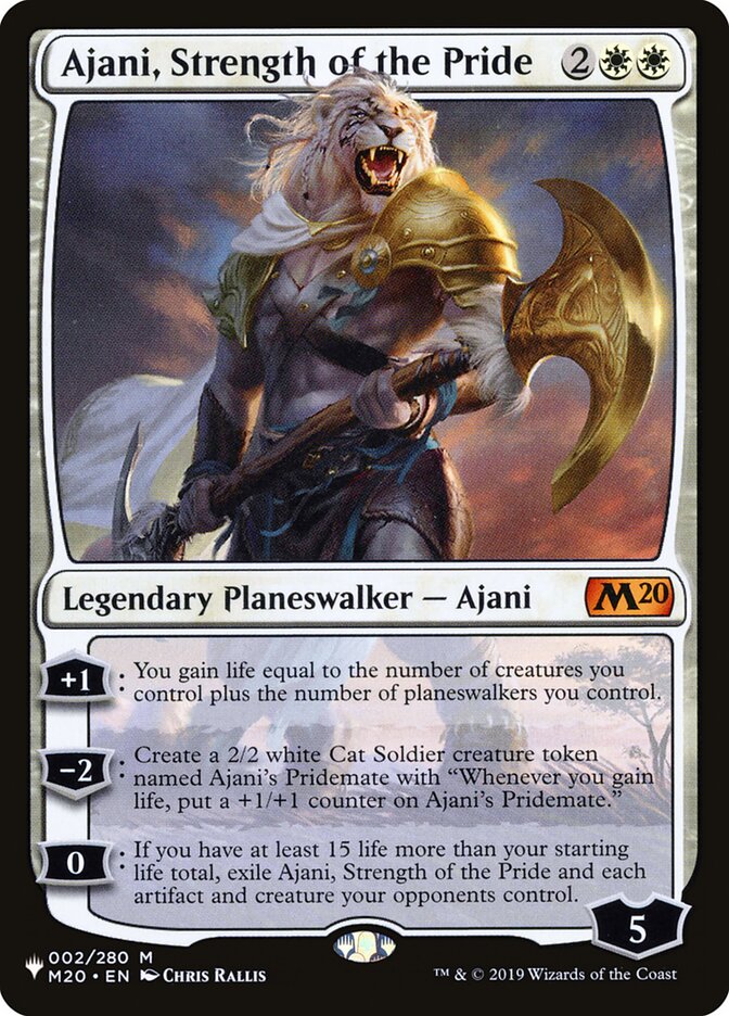 Ajani, Strength of the Pride [The List] | Gamers Paradise