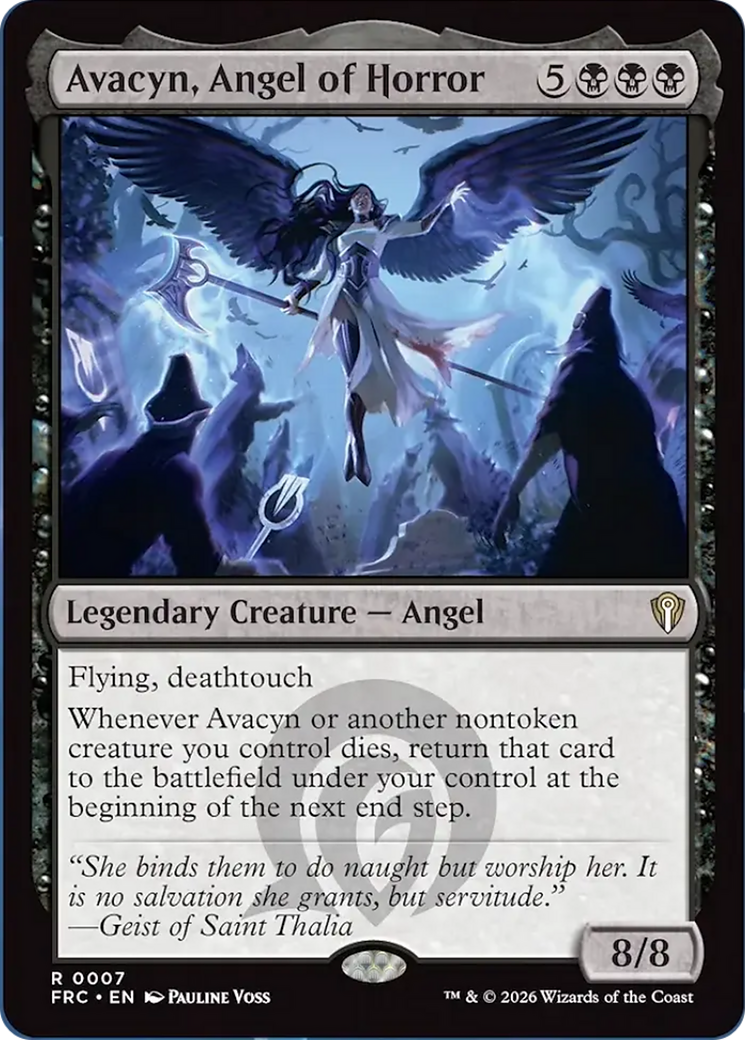 Avacyn, Angel of Horror [Reality Fracture Commander] | Gamers Paradise