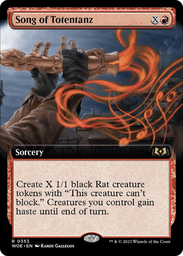 Song of Totentanz (Extended Art) [Wilds of Eldraine] | Gamers Paradise