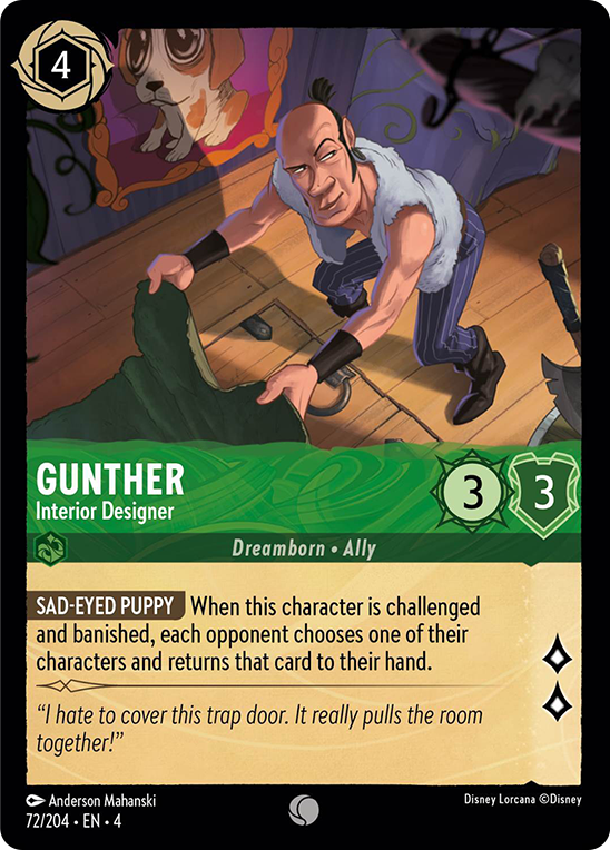 Gunther - Interior Designer (72/204) [Ursula's Return] | Gamers Paradise