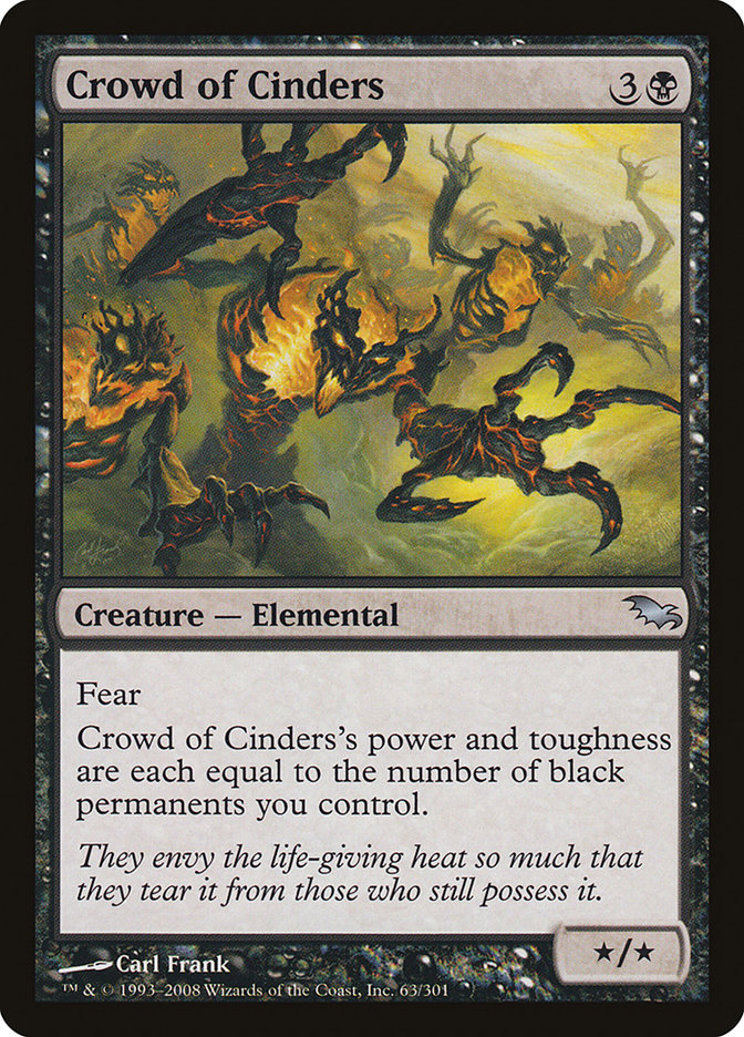 Crowd of Cinders [Shadowmoor] | Gamers Paradise