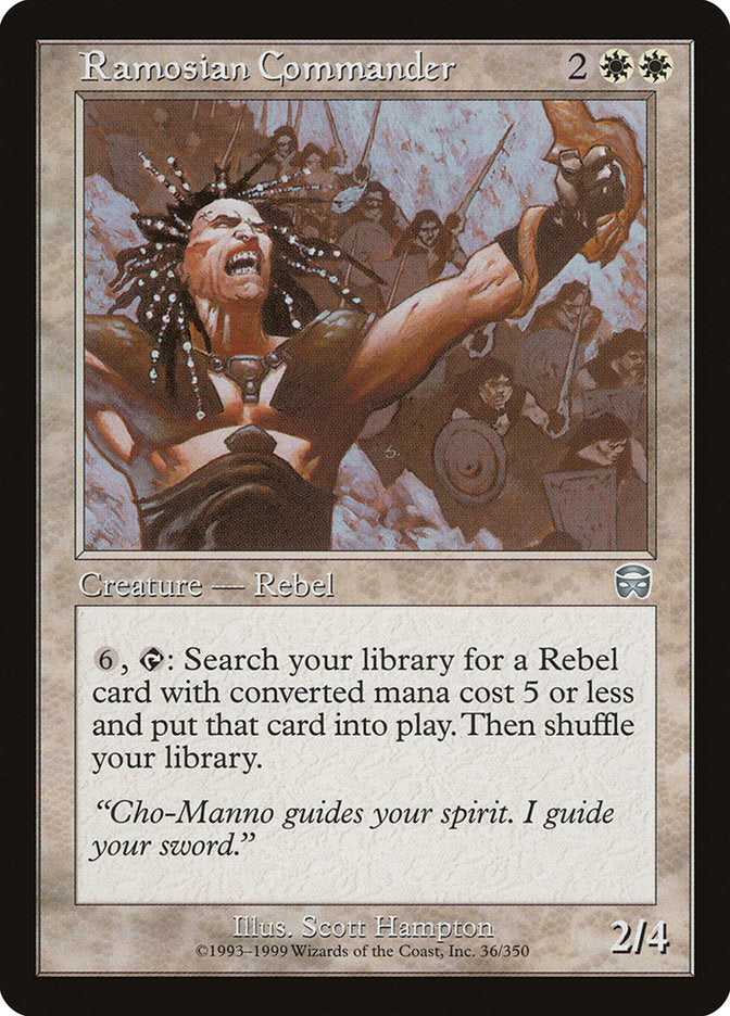 Ramosian Commander [Mercadian Masques] | Gamers Paradise