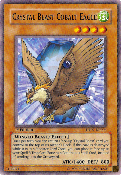 Crystal Beast Cobalt Eagle [DP07-EN006] Common | Gamers Paradise