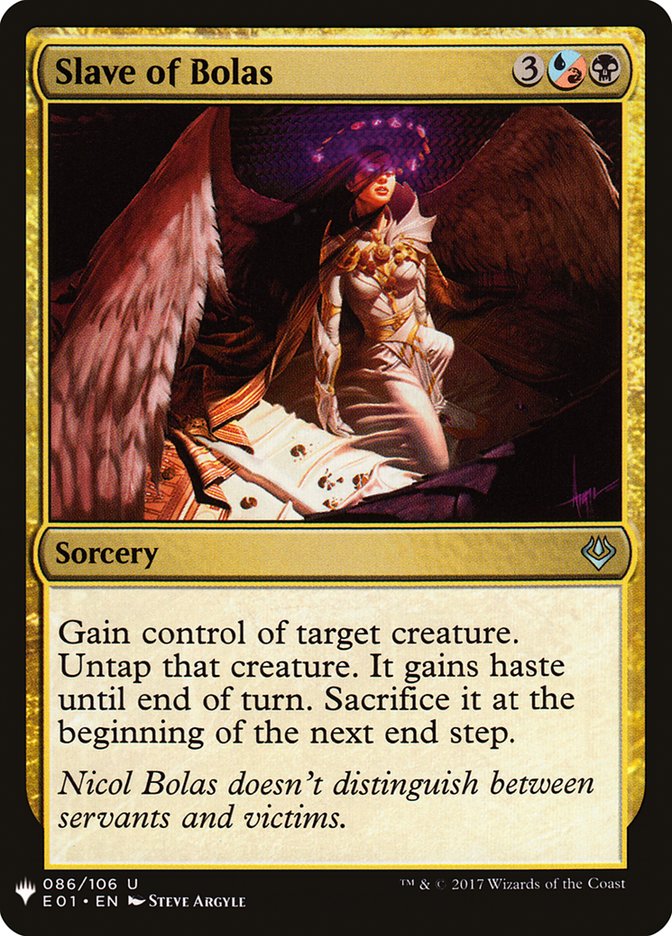 Slave of Bolas [Mystery Booster] | Gamers Paradise