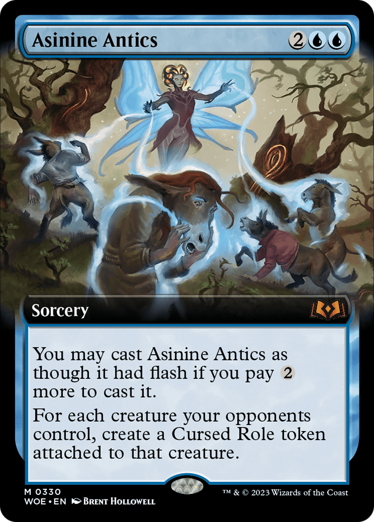 Asinine Antics (Extended Art) [Wilds of Eldraine] | Gamers Paradise