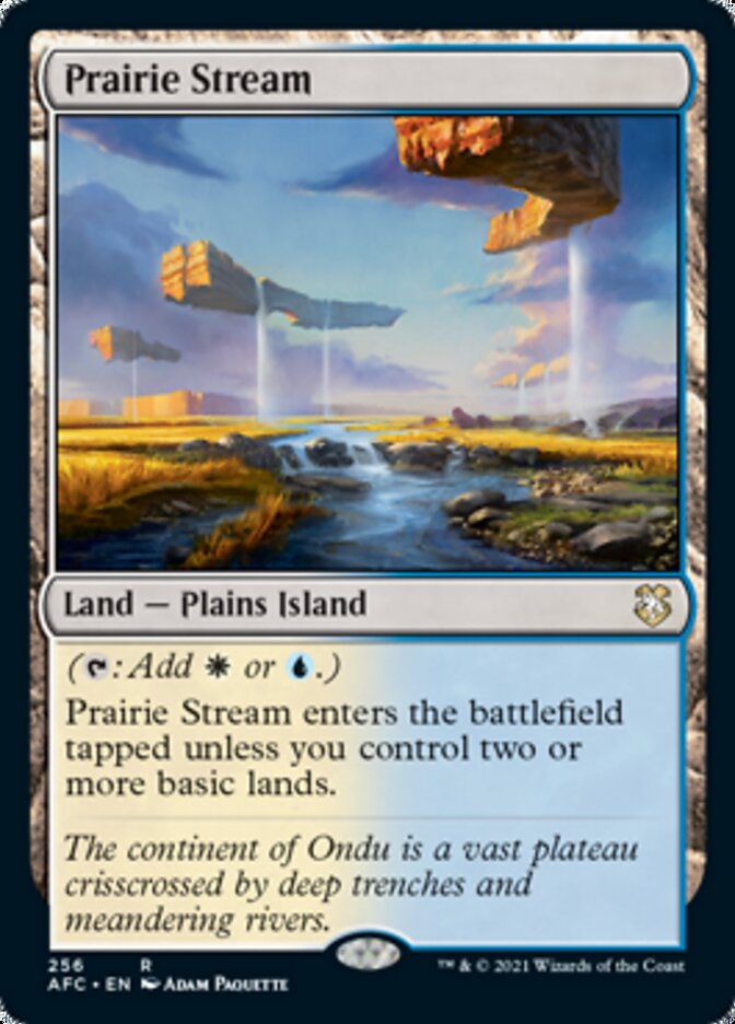 Prairie Stream [Dungeons & Dragons: Adventures in the Forgotten Realms Commander] | Gamers Paradise