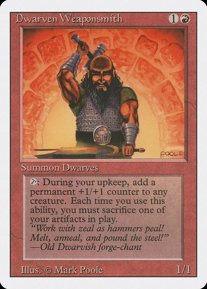 Dwarven Weaponsmith [Revised Edition] | Gamers Paradise