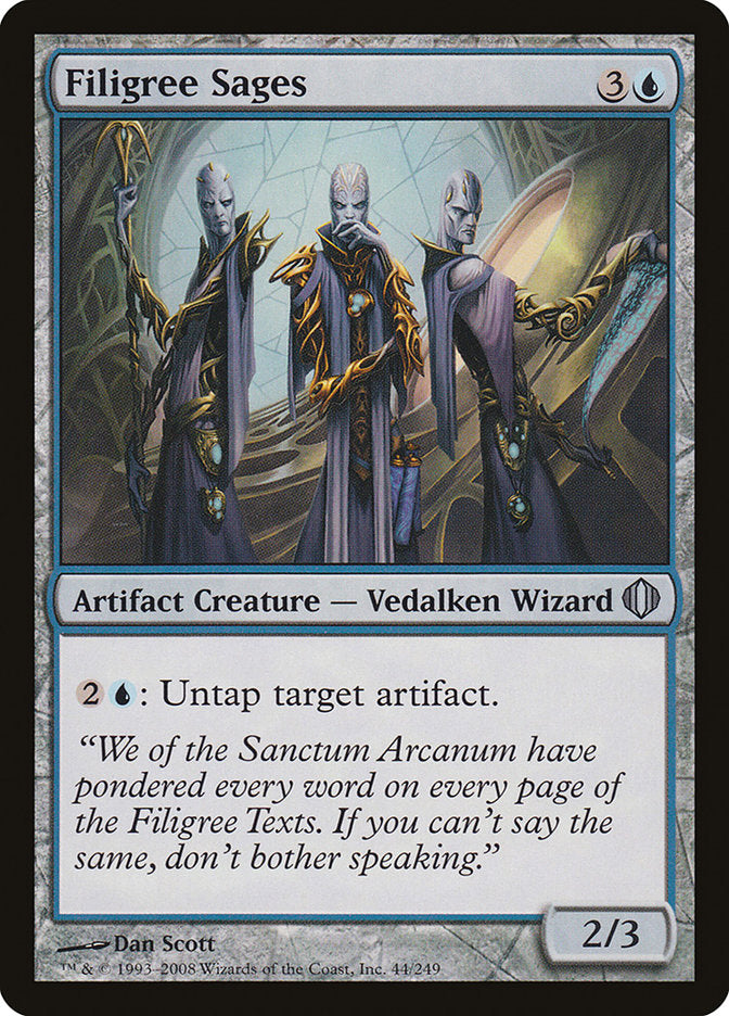 Filigree Sages [Shards of Alara] | Gamers Paradise