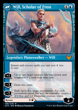 Rowan, Scholar of Sparks // Will, Scholar of Frost [Strixhaven: School of Mages] | Gamers Paradise