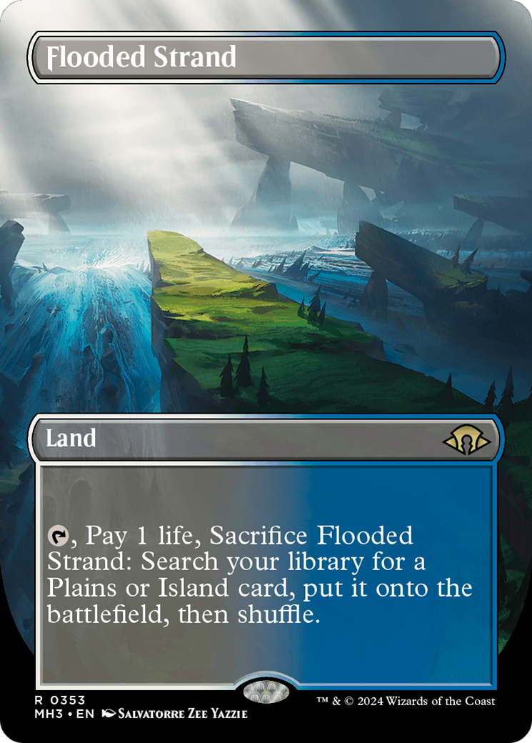 Flooded Strand (Borderless) [Modern Horizons 3] | Gamers Paradise