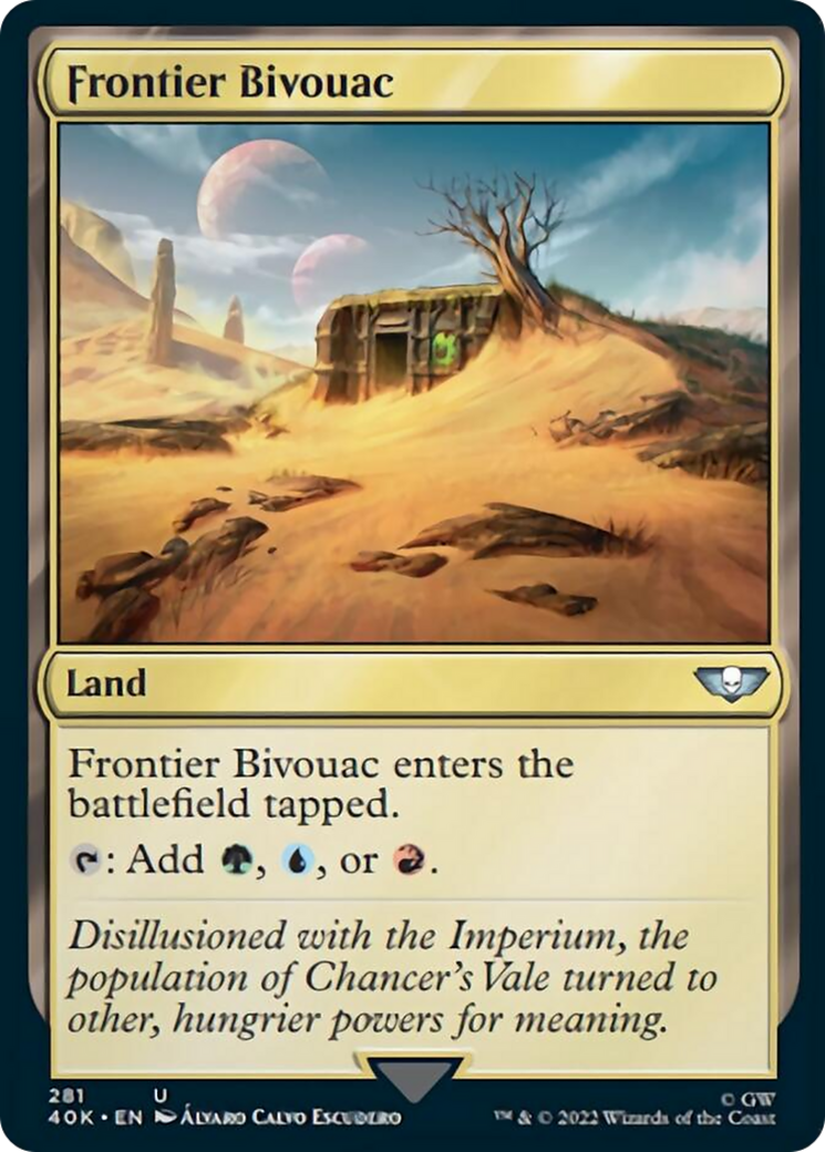 Frontier Bivouac (Surge Foil) [Warhammer 40,000] | Gamers Paradise