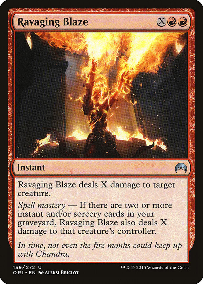 Ravaging Blaze [Magic Origins] | Gamers Paradise