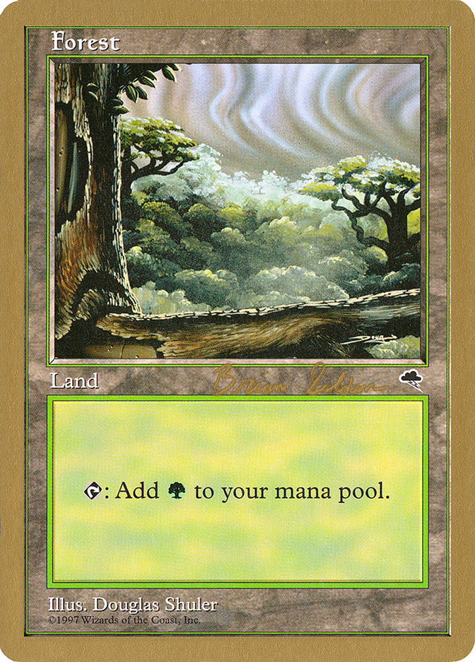 Forest (bs349) (Brian Selden) [World Championship Decks 1998] | Gamers Paradise