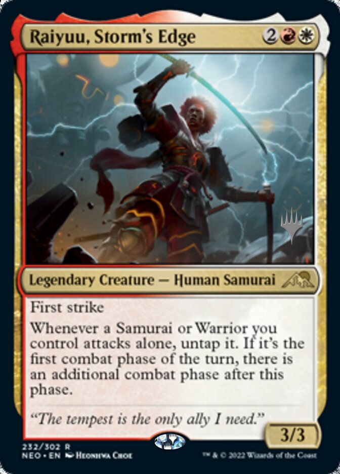 Raiyuu, Storm's Edge (Promo Pack) [Kamigawa: Neon Dynasty Promos] | Gamers Paradise