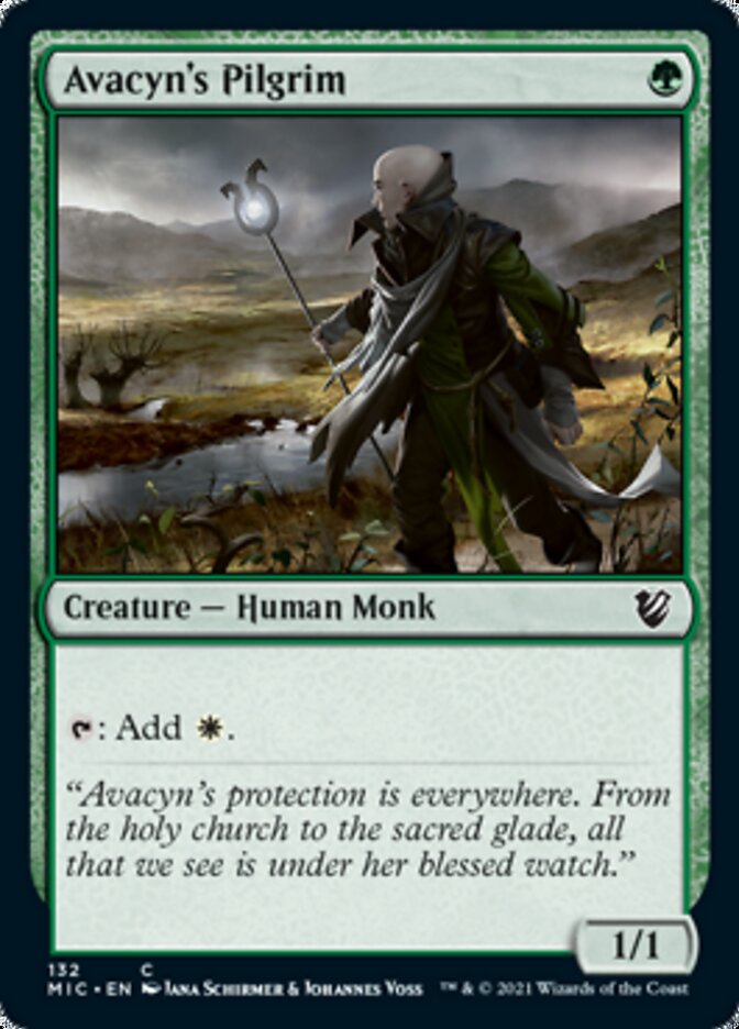 Avacyn's Pilgrim [Innistrad: Midnight Hunt Commander] | Gamers Paradise