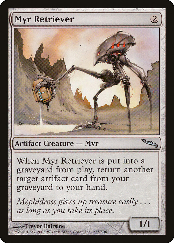 Myr Retriever [Mirrodin] | Gamers Paradise