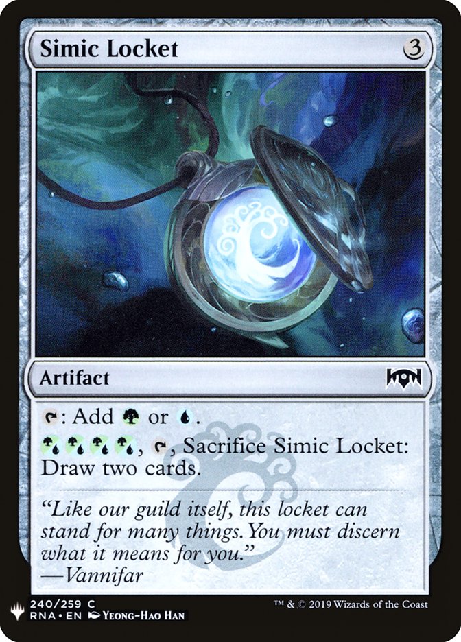 Simic Locket [Mystery Booster] | Gamers Paradise