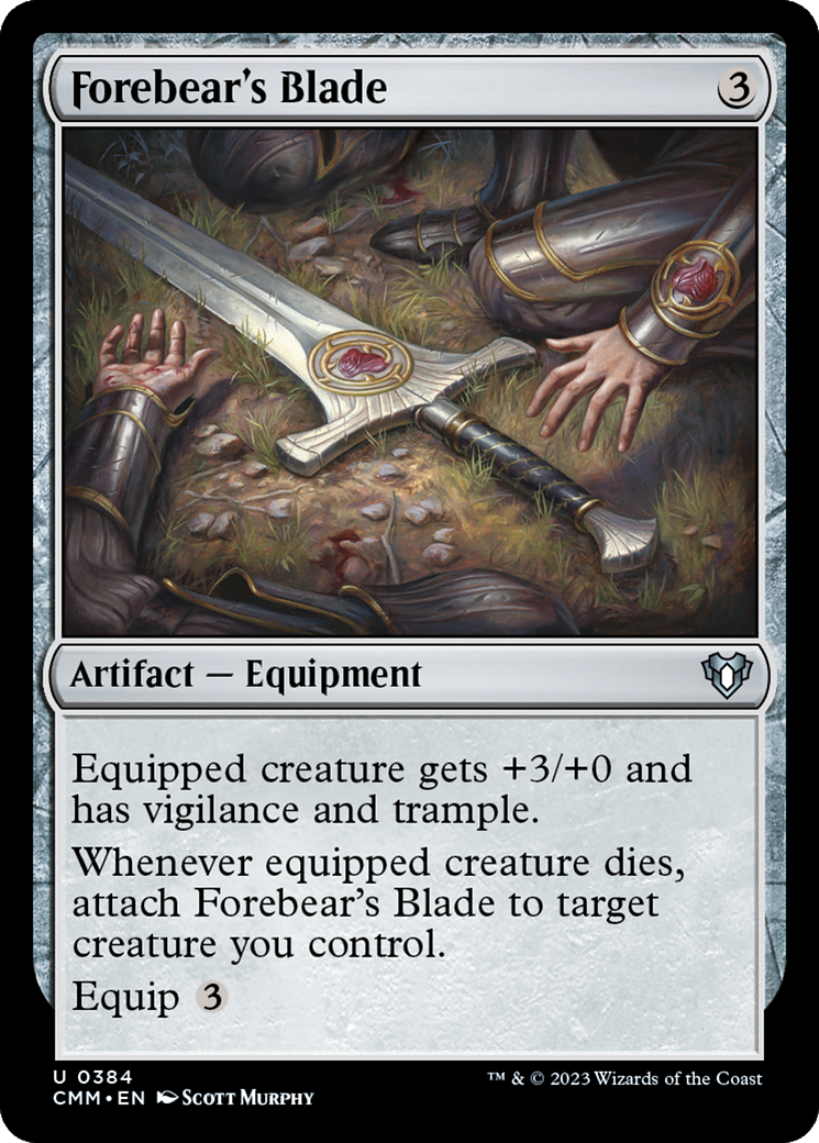 Forebear's Blade [Commander Masters] | Gamers Paradise