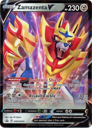 Zamazenta V (SWSH019) [Sword & Shield: Black Star Promos] | Gamers Paradise