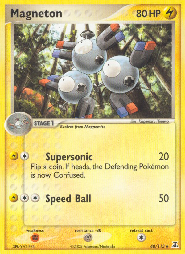 Magneton (48/113) [EX: Delta Species] | Gamers Paradise