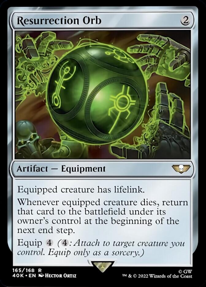 Resurrection Orb (Surge Foil) [Warhammer 40,000] | Gamers Paradise