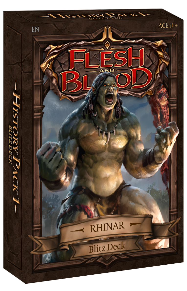 History Pack 1 - Blitz Deck (Rhinar) | Gamers Paradise