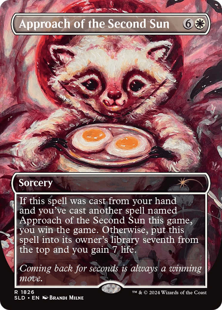 Approach of the Second Sun (Rainbow Foil) [Secret Lair Drop Series] | Gamers Paradise