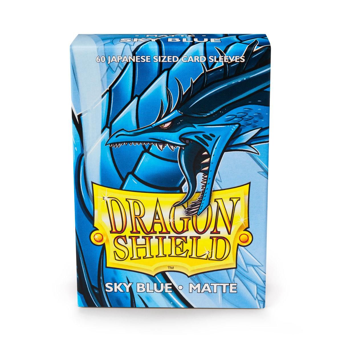 Dragon Shield: Japanese Size 60ct Sleeves - Sky Blue (Matte) | Gamers Paradise