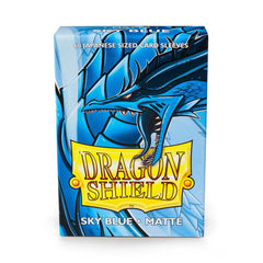 Dragon Shield: Japanese Size 60ct Sleeves - Sky Blue (Matte) | Gamers Paradise