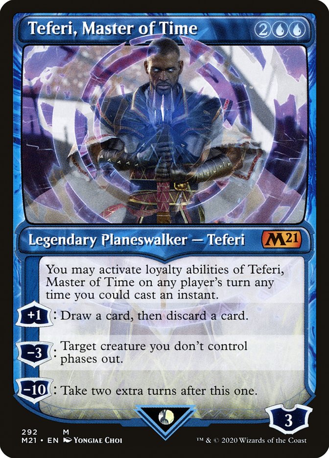 Teferi, Master of Time (Showcase) (292) [Core Set 2021] | Gamers Paradise