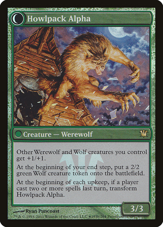 Mayor of Avabruck // Howlpack Alpha [Innistrad Prerelease Promos] | Gamers Paradise