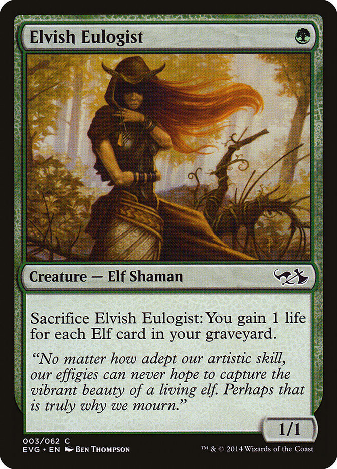 Elvish Eulogist (Elves vs. Goblins) [Duel Decks Anthology] | Gamers Paradise