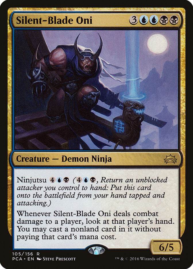 Silent-Blade Oni [Planechase Anthology] | Gamers Paradise