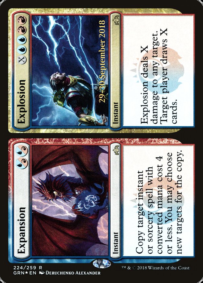 Expansion // Explosion [Guilds of Ravnica Prerelease Promos] | Gamers Paradise